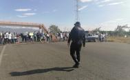 Por segundo d&iacute;a, comunidad de Unistmo protesta en Oaxaca contra invasi&oacute;n de terrenos
