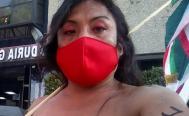 Lupilla, mujer trans que intent&oacute; colgarse en Segob, acusa tortura y violencia del Gobierno de Oaxaca