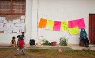 Un centenar de desplazados de Atatlahuca por violencia en la Mixteca de Oaxaca, clama por alimentos
