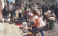 Sin lugar para todos: ambulantes de 12 organizaciones se disputan calles del Centro Hist&oacute;rico de Oaxaca