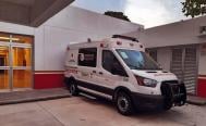 En el abandono, ambulancia donada por Jap&oacute;n a Juchit&aacute;n, Oaxaca; argumentan falta de recursos para operarla