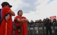 Suspende Segob retorno de desplazados triquis a Tierra Blanca, Oaxaca, hasta que se restablezca el di&aacute;logo