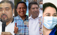 Cuatro aspirantes a gubernatura de Oaxaca aceptan derrota ante Salom&oacute;n Jara; dos guardan silencio