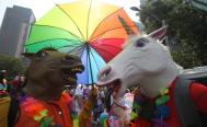 Miles de personas participan en marcha LGBT en la CDMX
