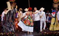 Con baile, Murat inaugura las fiestas de la Guelaguetza 2022, la m&aacute;xima celebraci&oacute;n de Oaxaca