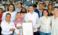 Entrega UNESCO en Oaxaca certificado de inscripci&oacute;n del Valle de Tehuac&aacute;n-Cuicatl&aacute;n como Patrimonio Mundial