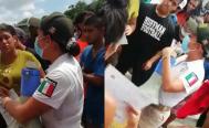 A cuenta gotas, llegan migrantes a Tapanatepec, en Oaxaca; temen ser deportados o plagiados