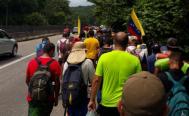 Ante llegada de nueva caravana migrante a Oaxaca, edil de Tapanatepec pide refuerzos de la Guardia Nacional