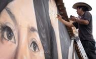 Con un mural sobre mujeres que luchan, vecinos de Xochimilco buscan defender sus espacios ante gentrificaci&oacute;n en Oaxaca