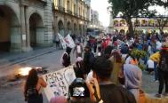 Califica IEEPO como &ldquo;provocaci&oacute;n&rdquo; protesta de normalistas en Palacio de Gobierno de Oaxaca