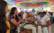 &iexcl;A comer y beber! Inauguran la Feria del Tejate y el Tamal, emblemas culinarios de Oaxaca