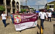 Cumplen un mes protestas del sector Salud en Tuxtepec; advierten paro general en plena Guelaguetza