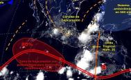 Pronostican tormentas y rachas de viento en estas regiones de Oaxaca para este s&aacute;bado