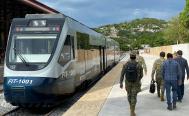 Con mandos de la Marina, realiza Tren Trans&iacute;stmico su primer viaje por Oaxaca