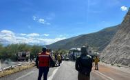 Tras accidente que dej&oacute; 16 migrantes muertos, Oaxaca refuerza seguridad en carreteras