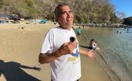 Turista de CDMX acusa a restaurante de prohibirle instalarse en playa de Huatulco