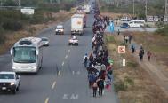 Gobierno de M&eacute;xico obliga a miles de migrantes a cruzar el pa&iacute;s a pie; en Oaxaca, niega de nuevo visas humanitarias&nbsp;