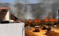 Fuego consume Bosque El Tequio en Oaxaca; alertan falta de agua para combatir incendios