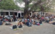 Viacrucis Migrante denuncia hostigamiento de grupos armados; CNDH pide protecci&oacute;n en su paso por Oaxaca