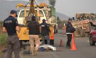 Tr&aacute;iler atropella a 3 migrantes sobre carretera de Oaxaca; suman 9 muertos s&oacute;lo este mes