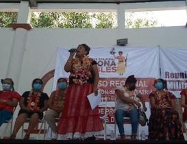 Exigen en Oaxaca restablecer medidas de seguridad a la activista zapoteca Rogelia Gonzales Luis