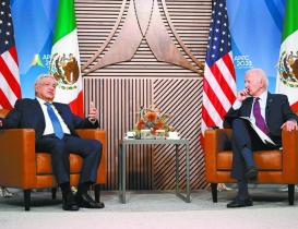 Combate al fentanilo marca la reuni&oacute;n AMLO-Biden