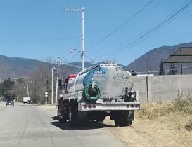 San Agust&iacute;n Etla decidir&aacute; si autoriza que pipas extraigan agua para su venta en la ciudad de Oaxaca