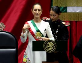 Claudia Sheinbaum toma posesi&oacute;n como presidenta de M&eacute;xico